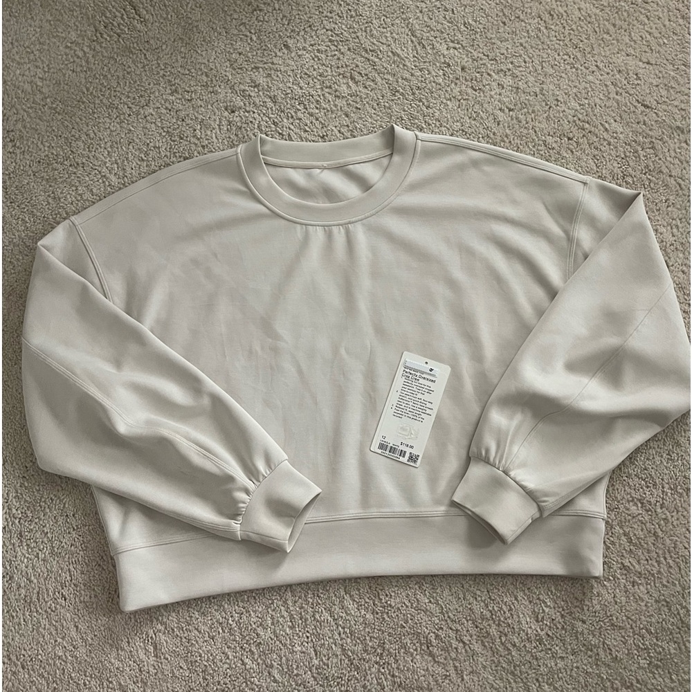 Lululemon Perfectly Oversized Crop Crew